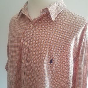 Ralph Lauren Button Up Polo 4X Extra Big